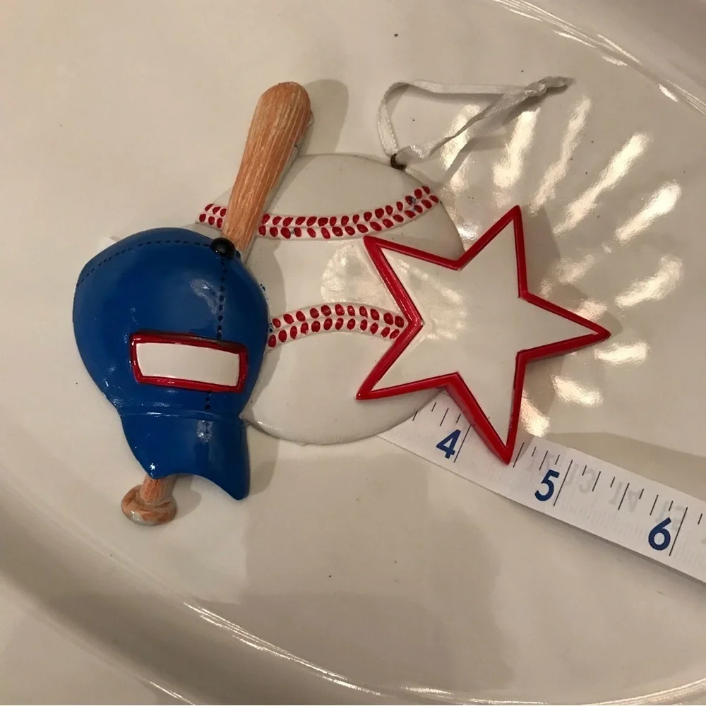 ⚾️Personalized Baseball/Softball Ornament